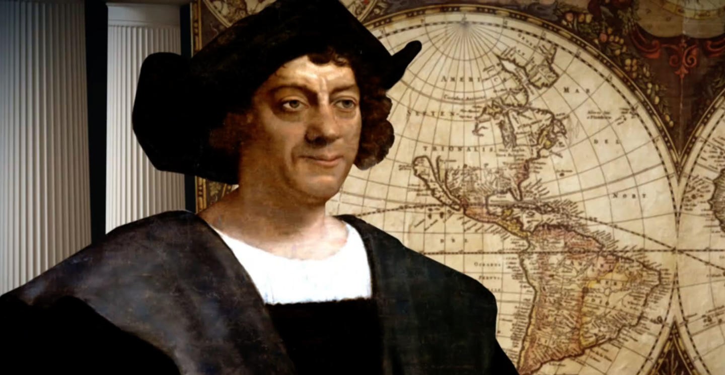 America began in 1492 with Christopher Columbus