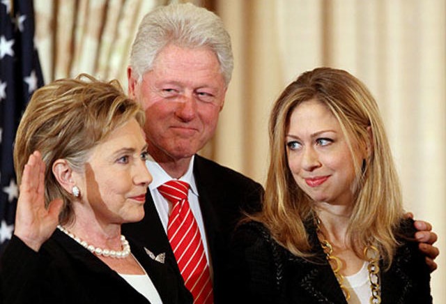 Hillary and Bill Clinton have a daughter named Chelsea