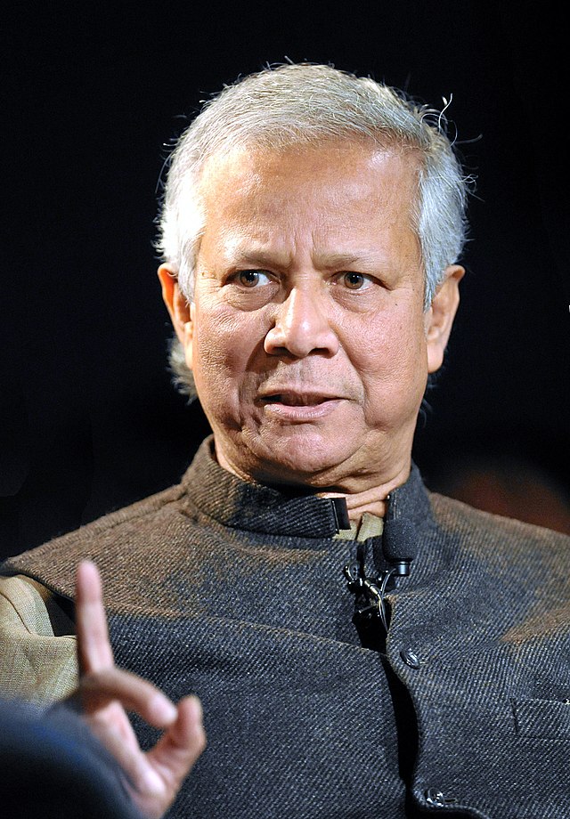 Professor Dr. Muhammad Yunus strongly believed that