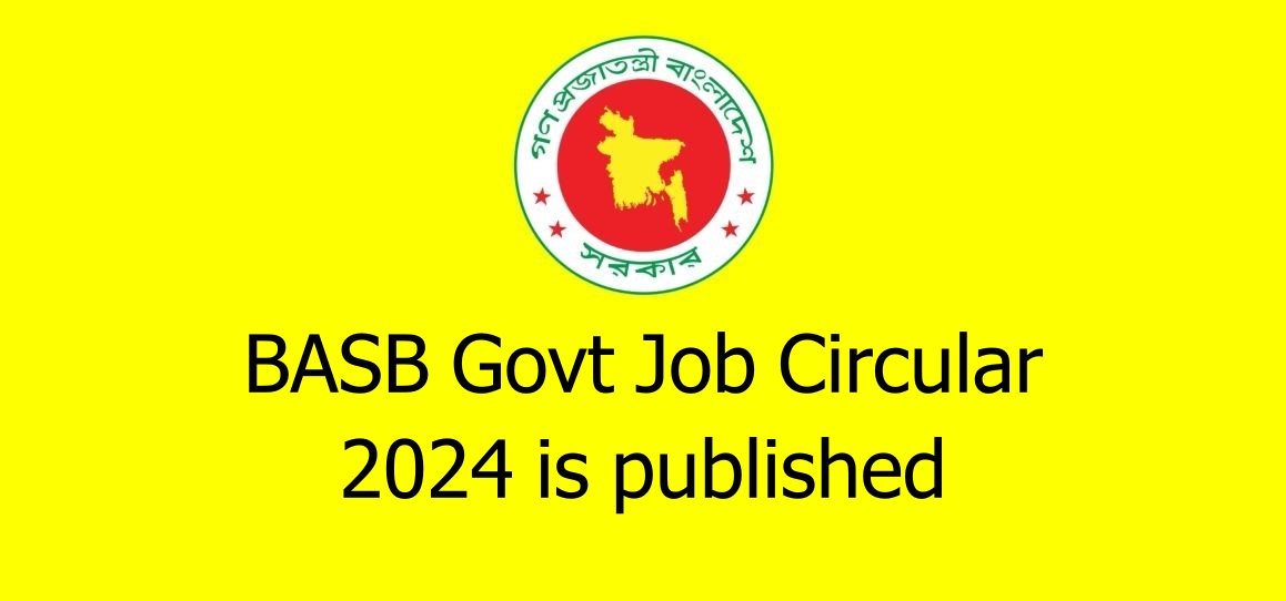 BASB Govt Job Circular 2024 is published